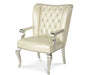 AICO Hollywood Swank Desk Chair in Creamy Pearl 03244-14 image