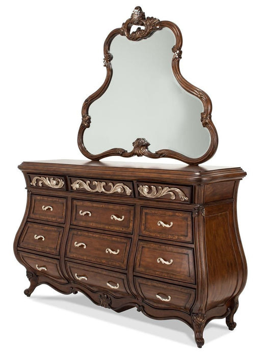 Aico Platine de Royale Dresser Mirror in Light Espresso image