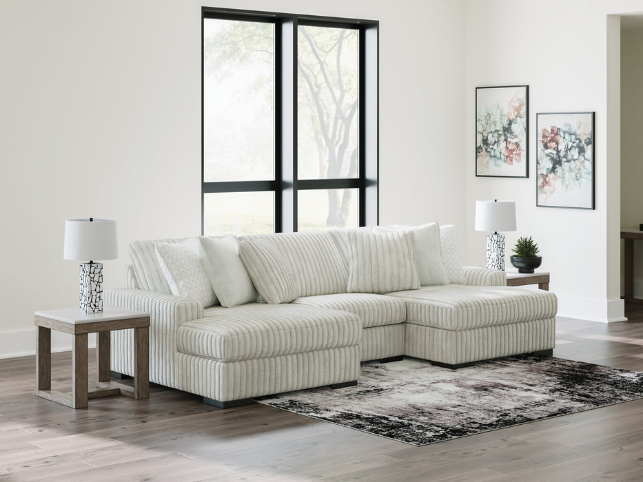 Stupendous Sectional with Double Chaise