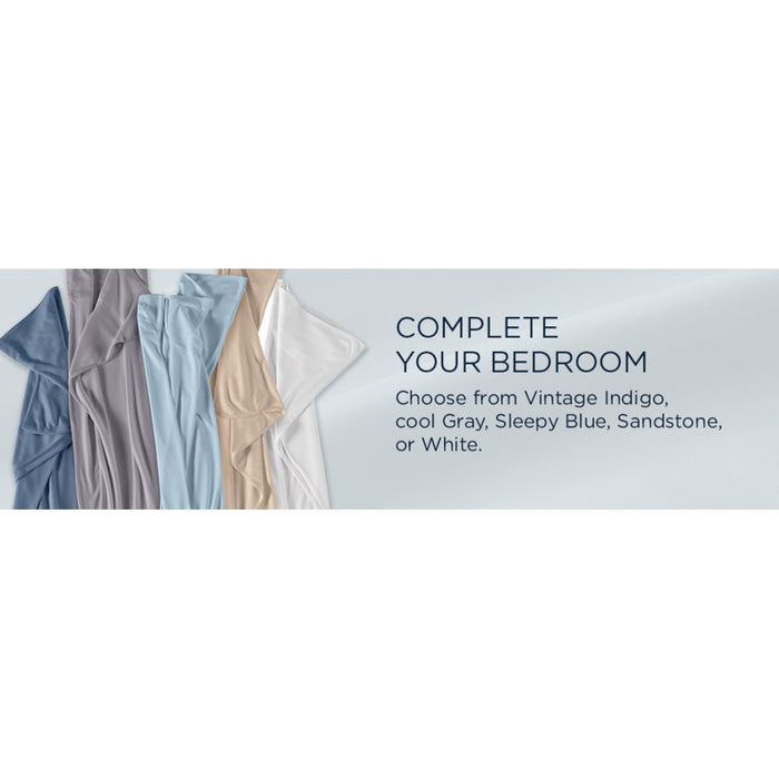 TEMPUR Rayon from Bamboo Sheet Set Cool Gray