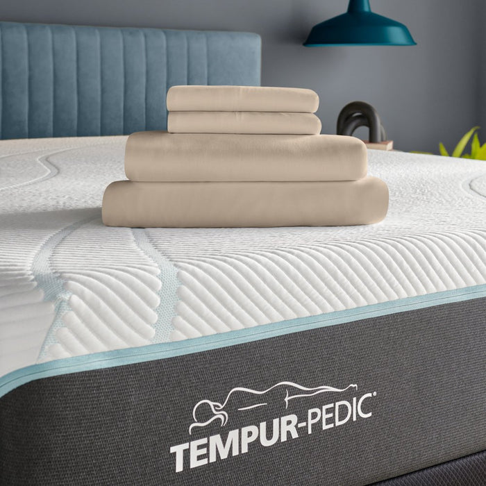 TEMPUR Rayon from Bamboo Sheet Set Sandstone