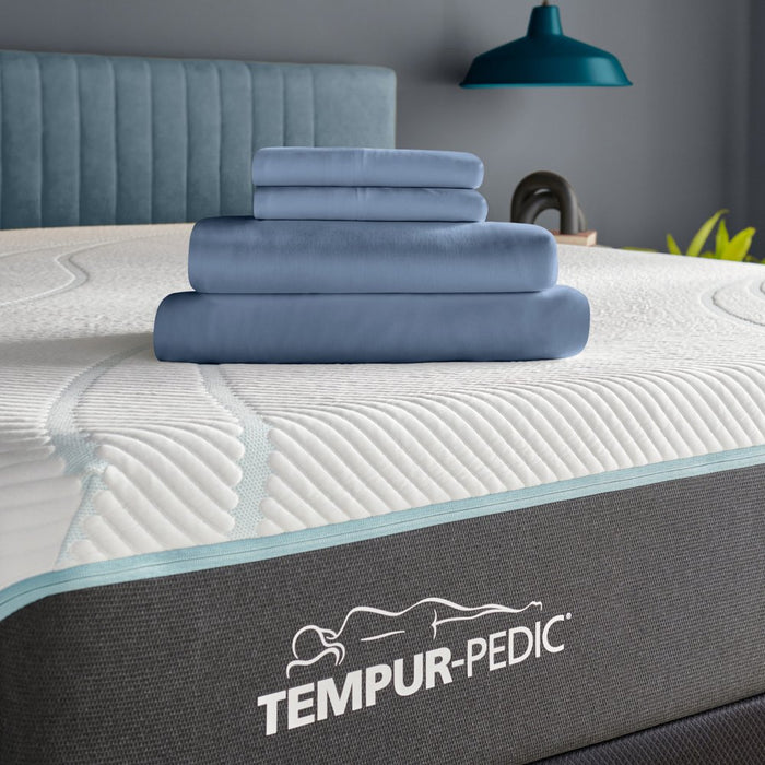 TEMPUR Rayon from Bamboo Sheet Set Vintage Indigo