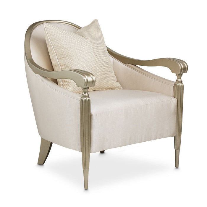 AICO London Place Accent Chair in Champagne image
