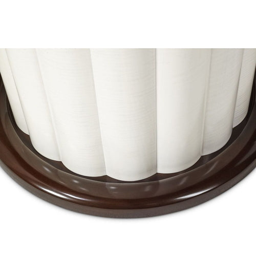 AICO Paris Chic "60 In Round Dining Table in Espresso