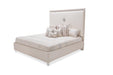 AICO Glimmering Heights King Upholstered Headboard Only in Ivory image