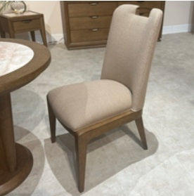 AICO Furniture Portrait Side Chair in Sienna Brown image