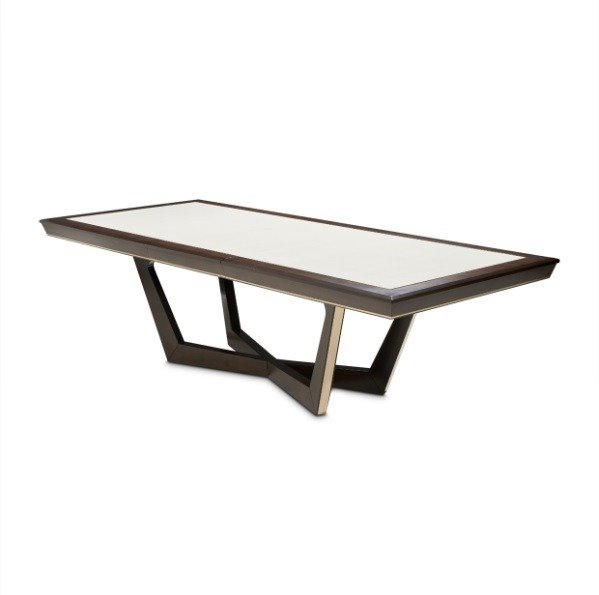 AICO Belmont Place Rectangular Dining Table in Espresso image