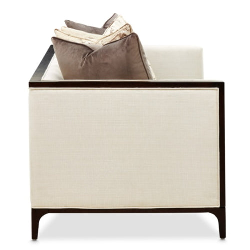 AICO Furniture Belmont Place Loveseat in Espresso