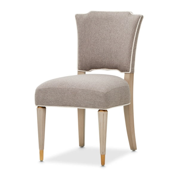 AICO Furniture St.Charles Vanity Chair in Dove Gray image