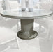 AICO Furniture La Marisia Round Dining Table in Creamy Pearl image