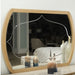 AICO Furniture La Terrazza Dresser Mirror in Creamy Pearl image