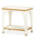AICO Furniture La Terrazza Rectangular End Table in Creamy Pearl image