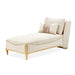 AICO Furniture La Terrazza Chaise Cappuccino in Light Champagne image