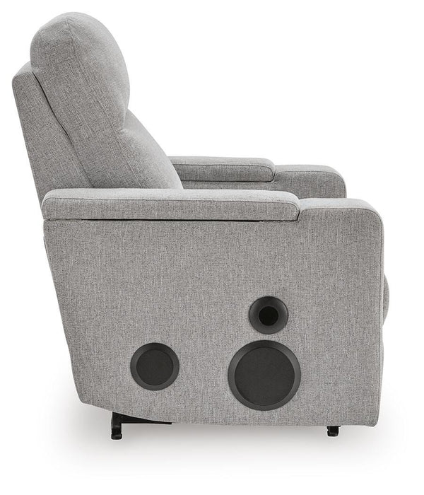 Pineland Power Glider Recliner with Audio System