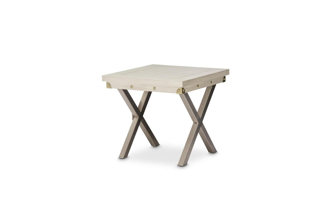 Menlo Station End Table in DoveGray