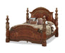 Villa Valencia California King Poster Bed in Chestnut image