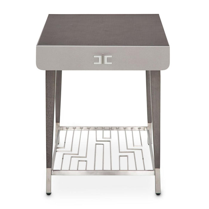 Roxbury Park End Table in Slate