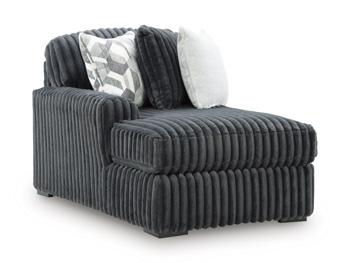 Midnight-Madness Sectional Sofa with Chaise