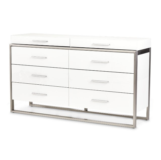 AICO Marquee Dresser in Cloud White image