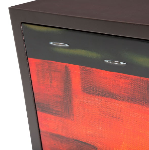 AICO Furniture Illusions 3 Drawers V Shape Storage Chest