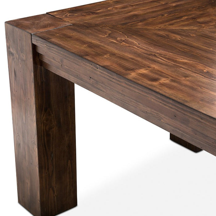 Aico Carrollton Rectangular Dining Table in Rustic Ranch