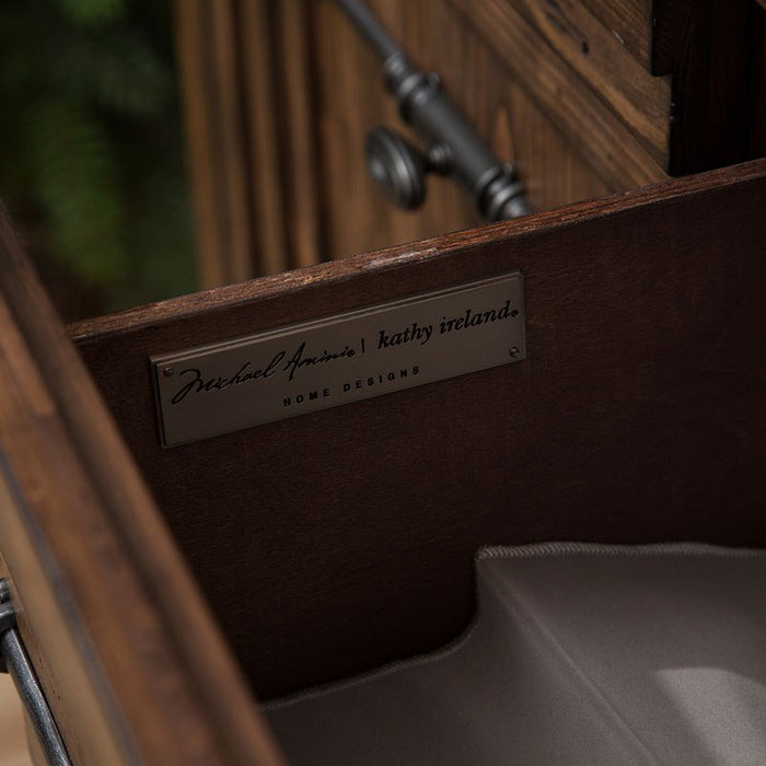 Aico Carrollton Sideboard in Rustic Ranch