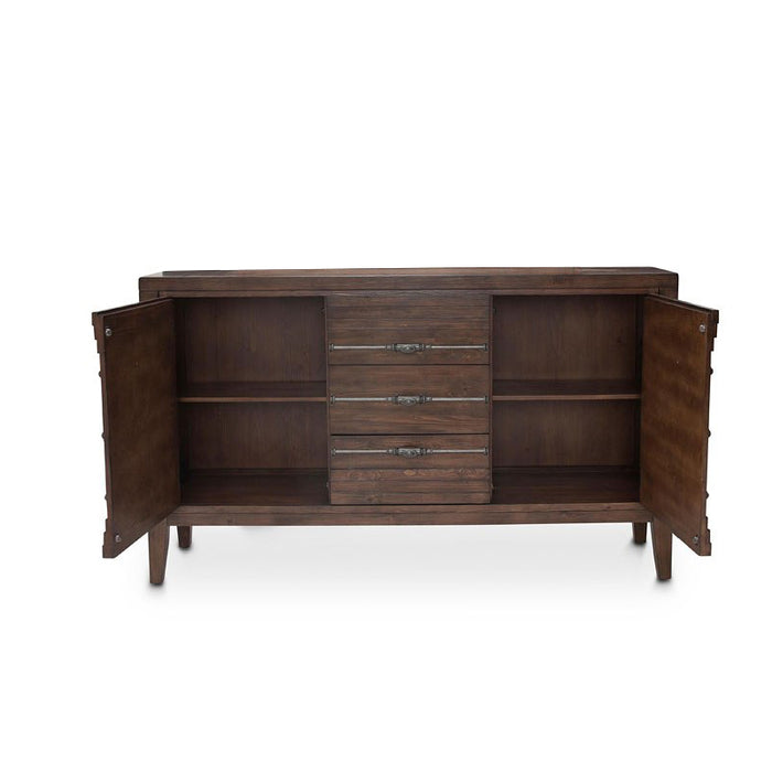 Aico Carrollton Sideboard in Rustic Ranch