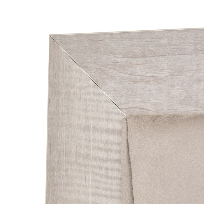 AICO Marin King Panel Bed in Greige