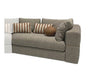 AICO Furniture Amora RAF Sofa Bonfire in Eggshell Walnut image