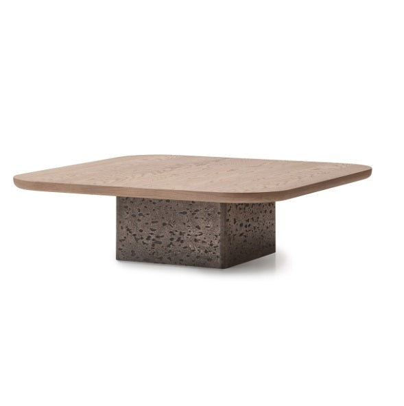 AICO Furniture Bristol Point Medium Cocktail Table in Saddle Brown image