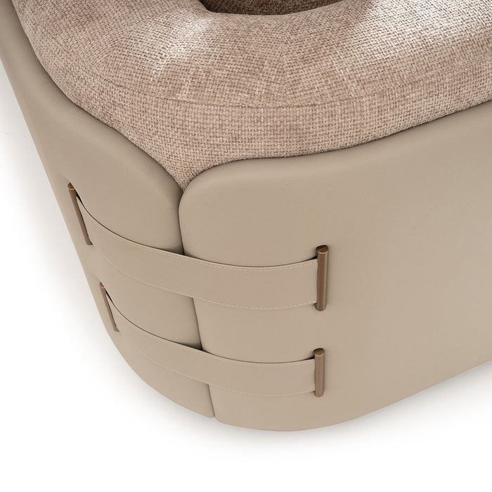 AICO Canberra Sofa in Brown