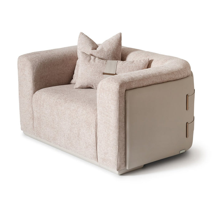 AICO Canberra Chair 1/2 in Brown