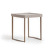 AICO Furniture Lisbon Side Table in Silken Cream Bronze image
