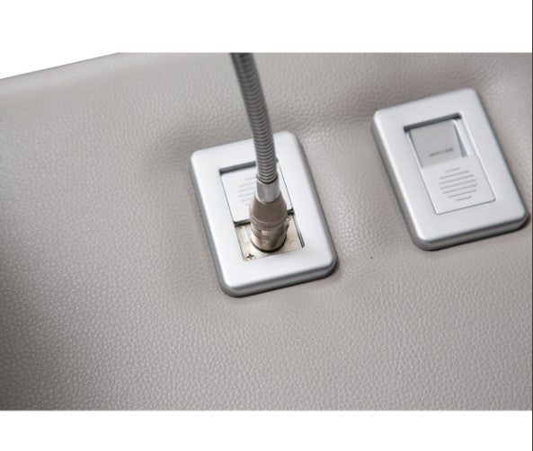 AICO Mia Bella Bentley 3pc Loveseat Set w/ Motion