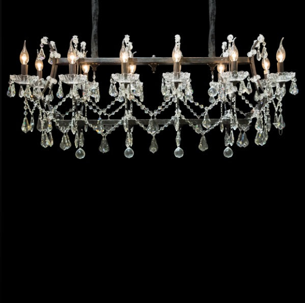 AICO Furniture Lighting Gloucester 12 Light Chandelier