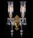 AICO Furniture Lighting Garnier 2 Light Wall Sconce in Clear image