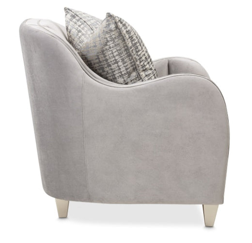 AICO Furniture Roxbury Park Matching Chair in Slate