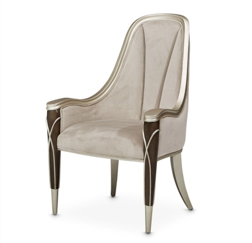 AICO Villa Cherie Arm Chair in Hazelnut image