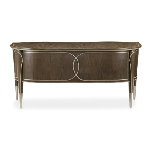 AICO Villa Cherie Desk in Hazelnut