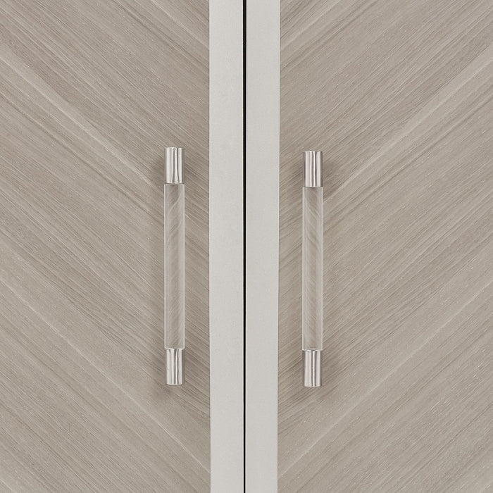 AICO Lanterna Sideboard in Silver Mist