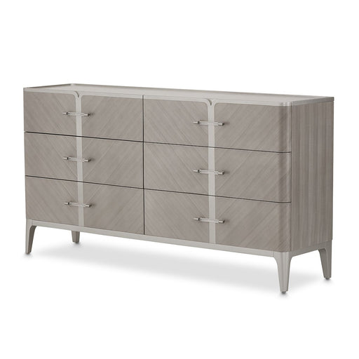 AICO Lanterna Dresser in Silver Mist image