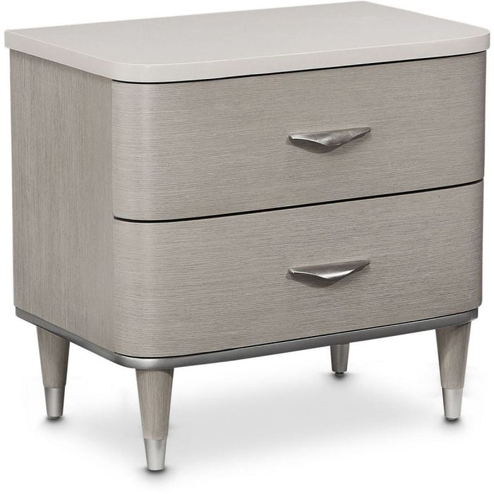 AICO Eclipse Nightstand in Moonlight image