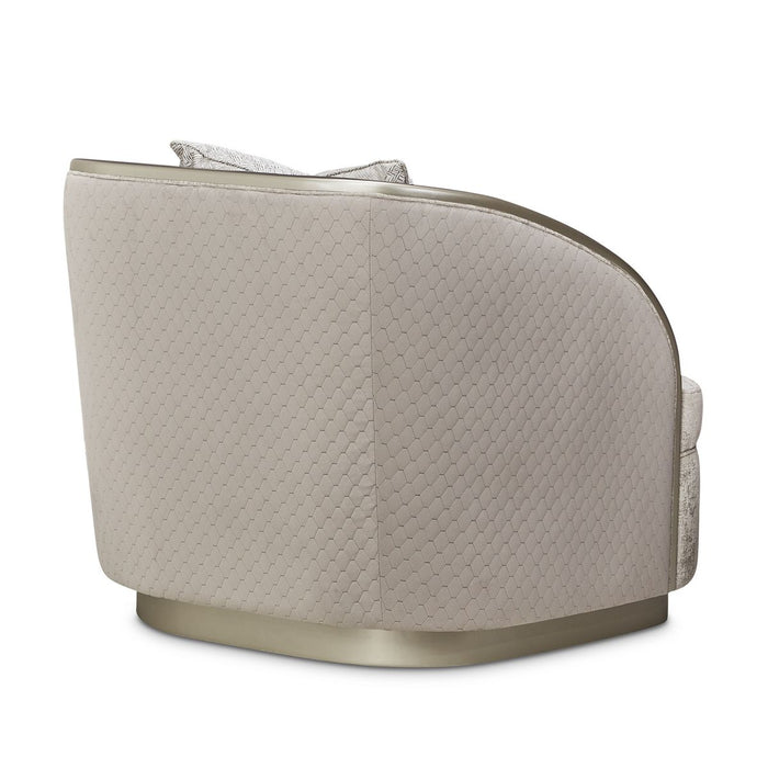 AICO Lanna Matching Chair in Storm Silver Mist