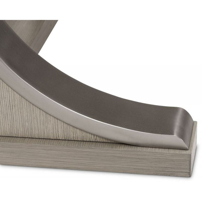 AICO Eclipse Oval Dining Table in Moonlight