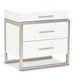 AICO Marquee Nightstand in Cloud White image