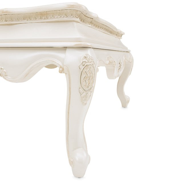 AICO Lavelle Rectangular Cocktail Table in Classic Pearl