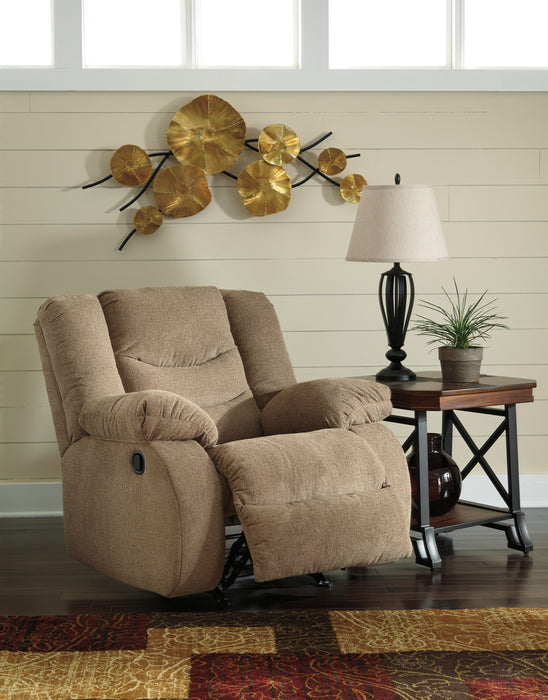 Tulen Manual Rocker Recliner- Mocha