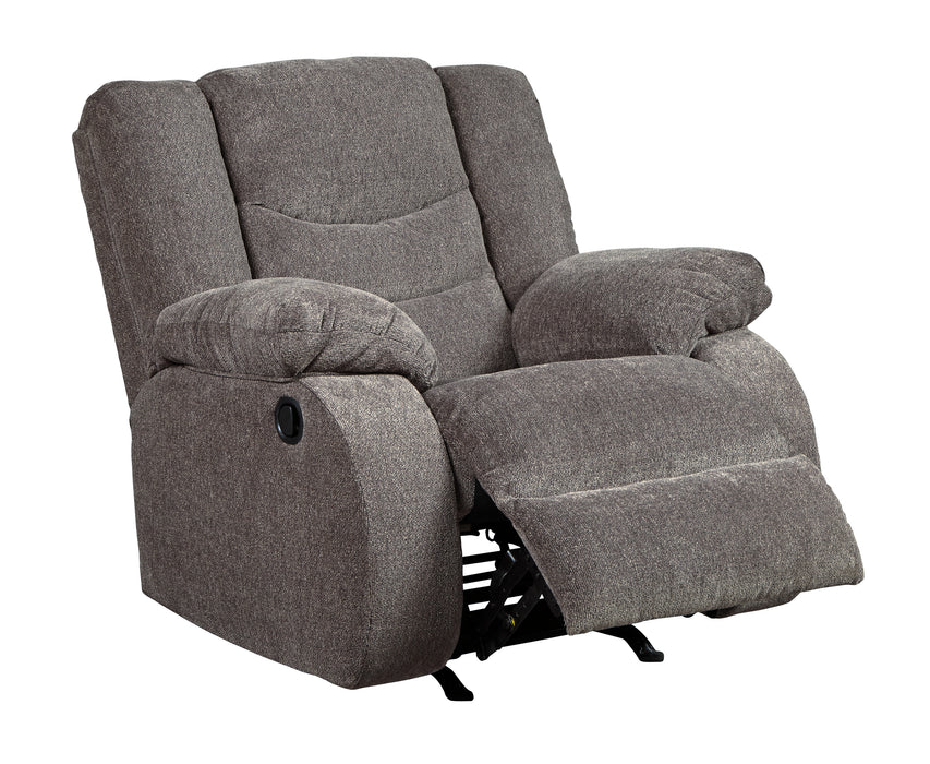 Tulen Manual Rocker Recliner- Gray